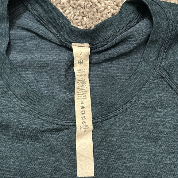 Blue! Lululemon Run Swiftly Tech Long-Sleeve! - Picture 3 of 5